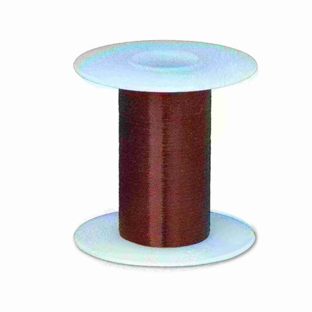 REMINGTON INDUSTRIES Magnet Wire, Plain Enamel Copper Wire, 42 AWG, 2 oz, 6414' Length, 0.0027" Diameter, Brown 42PEP.125